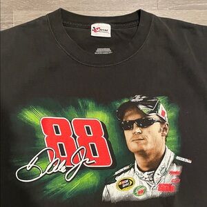 Chase Authentics Black and Green Racing Tee
